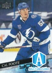 2020-21 UD SERIES 2 YOUNG GUNS RC CAL FOOTE #476